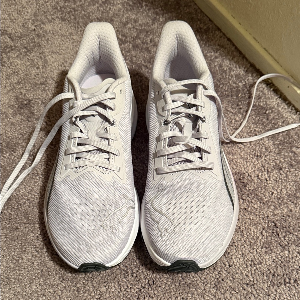 Puma White Athletic Shoes